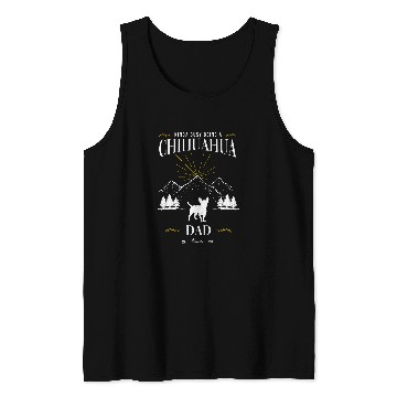 Discover Kinda Busy Being a Chihuahua Dad Tank Tops