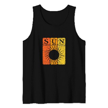 Discover Sun Periodic Table Elements Space Sun Astronomy Nerd 1 Tank Tops