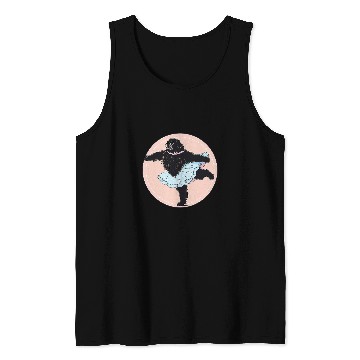 Discover Newfoundland Dog Ballerina Funny Ballet Tank Tops