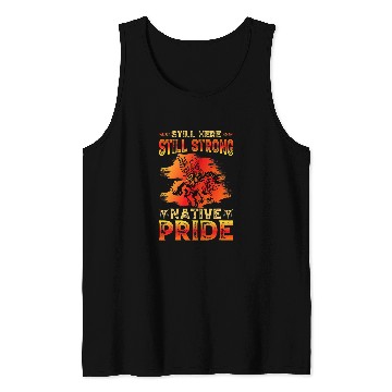 Discover Native American Pride vintages Cherokee Indian Men Tank Tops