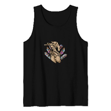 Discover Native Pride Indigenous Indian Feathers Native American Tank Tops