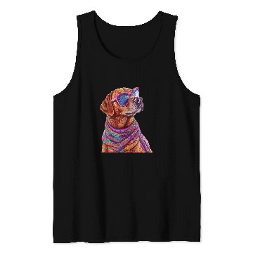 Discover Labrador vintages Style 3 Tank Tops