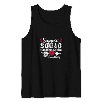 Discover Support Squad Multiple Myeloma Warrior Awareness Tank Tops