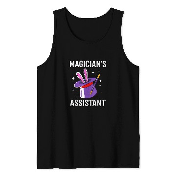 Discover Magicians Assistant Magic Lover Magician For Kids Tank Tops