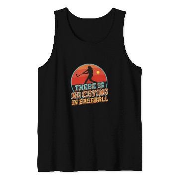Discover There Is No Crying In Baseball Sunset Baseball Player Tank Tops