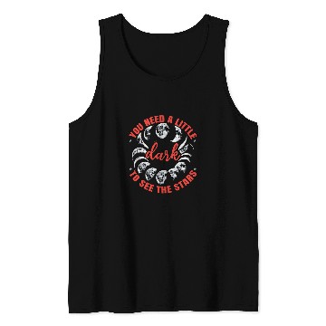 Discover Moon Phase Full Moon Lunar Eclipse Astronomer Astronomy 4 Tank Tops