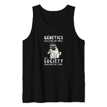 Discover Profound Pug Tank Tops