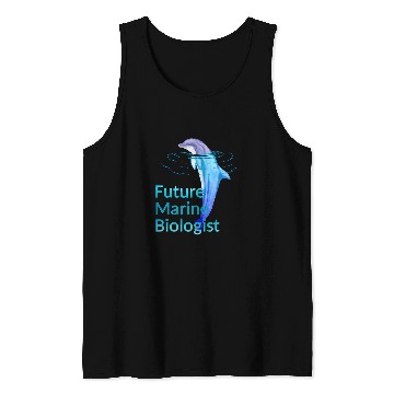 Discover Love for Marine Life Future Marine Biologist Tank Tops
