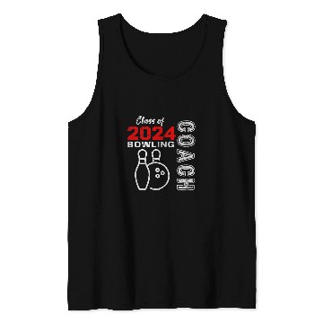 Discover Matching Bowling Coachs Class of 2024 Graduation 2024 Tank Tops
