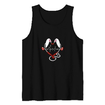 Discover Stethoscope Love Easter nurses Funny Nursing Humor RN Tank Tops