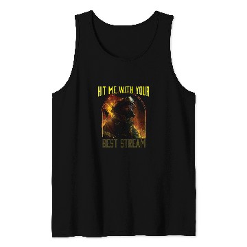Discover Hit Me With Your bests Stream Fireman Firefighter Tank Tops