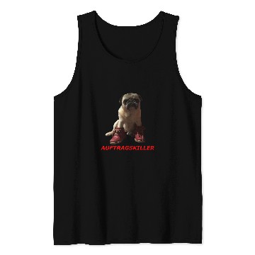 Discover Pug Application Killer Tank Tops
