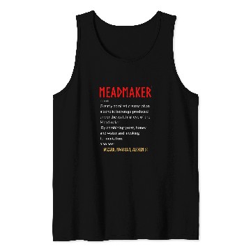 Discover Meadmaker Definition  Wizard 2Magician 2Alchemist Tank Tops
