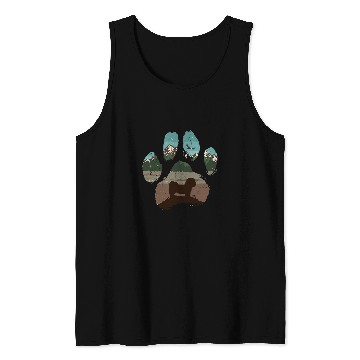Discover Lhasapoo Paw Mom Dad Dog Lover Women Tank Tops