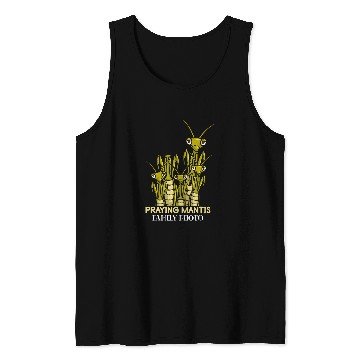 Discover Insect Lover Bug Catching Praying Mantis Entomology Tank Tops