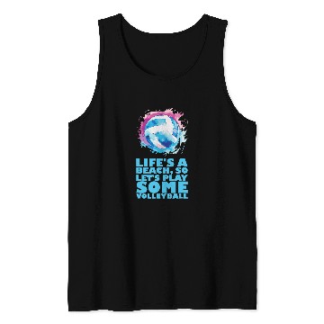 Discover Volleyball Player Coachs Training Game Beach Volleyball 15 Tank Tops