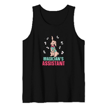Discover Magicians Assistant Sorcerer Wizard Magic Trick Magician Tank Tops