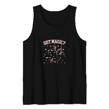 Discover Magician Magic Tricks Wizardry Illusionist Wizard 21 Tank Tops