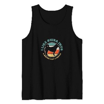 Discover Dog Shiba Inu Funny Gift Tank Tops