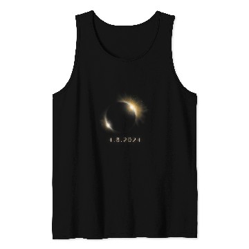 Discover Total Solar Eclipse 04 08 2024 Path of Totality Astronomer Tank Tops