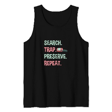 Discover Insect Collector Search Trap Preserve Bug Lover Entomologist Tank Tops