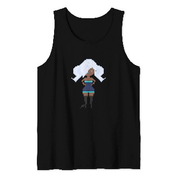 Discover Sue Z June Pixel Art Foamy The Squirrel Tank Tops