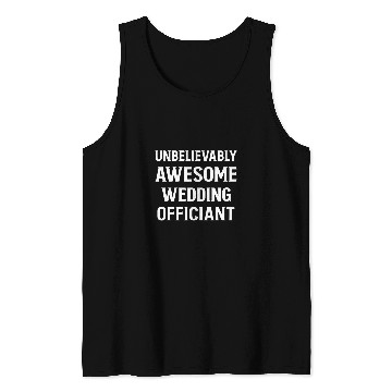 Discover Wedding Officiant Internet Ordained Minister 243 Tank Tops
