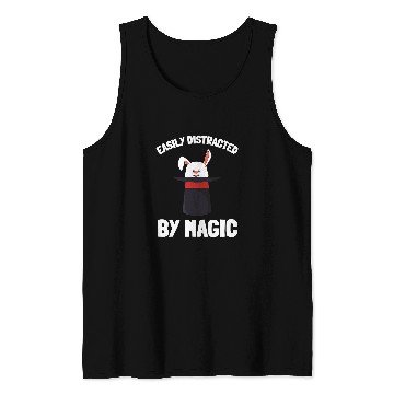 Discover Magician Magic Mage Wizard Supernatural Witch 21 Tank Tops