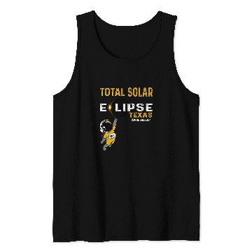 Discover Totale Solar Eclipse Texas April 8th 2024 Astronaut Eclipse Tank Tops