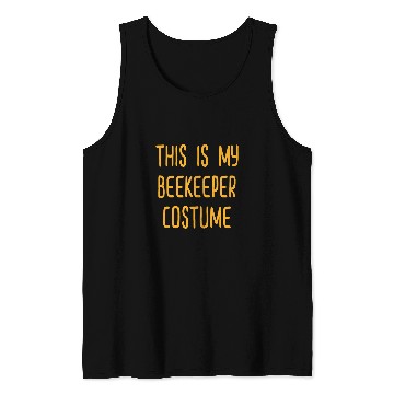 Discover This Is My Beekeeper Costume Outfit Beekeeping Tank Tops