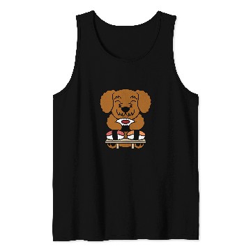 Discover Sushi Goldendoodle Dog Tank Tops