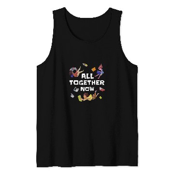 Discover Library Books Librarian All Together Now Summer Reading 2 Tank Tops