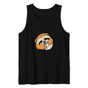 Discover Volleyball Vball Beach Volleyball Sloth Tank Tops