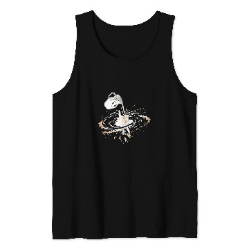 Discover Space Adventure Milk Galaxy Milk Road Cosmos Tank Tops