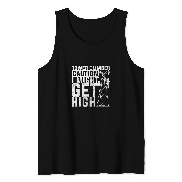 Discover Telecommunications Tower Climbers Essentials Lineman Tools Tank Tops