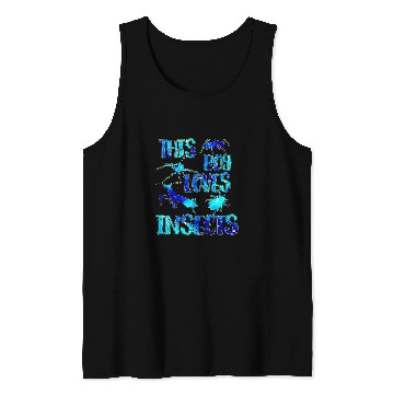 Discover this boy loves insects Insect Lover Entomologist Space Theme Tank Tops