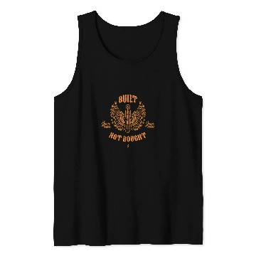 Discover vintages Built not bought motorcycles 2 Tank Tops