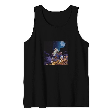Discover The Mighty Wizard Dark Fantasy Tank Tops