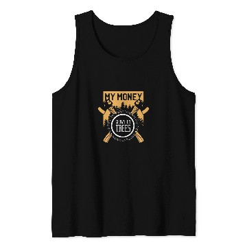 Discover My Money Grows On Trees Arborist Tank Tops
