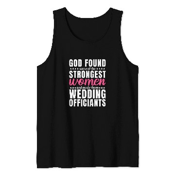 Discover Wedding Officiant Ordained Minister 219 Tank Tops