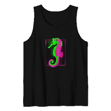 Discover Seahorse Beach Aquarium 21 Tank Tops