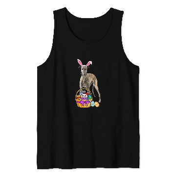 Discover Dog Grayhound Easter Egg Funny Greyhound Easter T-Shirt Tank Tops