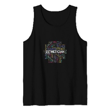 Discover Licensed Esthetician Skin Care Professional Tank Tops