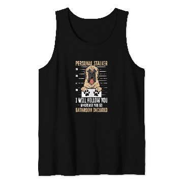 Discover Mastiff Dog Personal Stalker English Mastiff Tank Tops