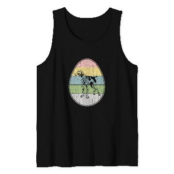 Discover Happy Easter Egg German Shorthaired Pointer Dog Easter Day Tank Tops