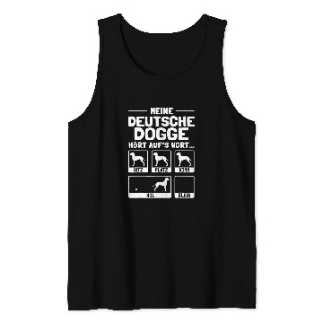 Discover Dog Great Dane 22 Tank Tops