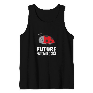 Discover Ladybug Insect Entomology Future Entomologist Tank Tops