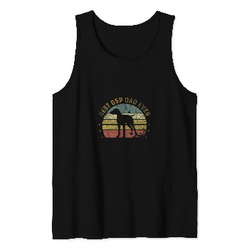 Discover mens bests gsp dad ever german shorthaired pointer lover Tank Tops