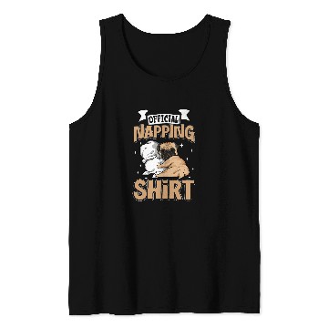 Discover Pug Official Napping Tank Tops