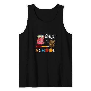 Discover Back to School 100th Days Kindergarten Teacher or Student 3 Tank Tops